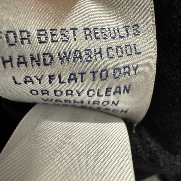 Peter Millar Sweater Mens Large Black Crown Soft 1/4 Zip Merino Wool Silk SEGMA - Picture 8 of 11